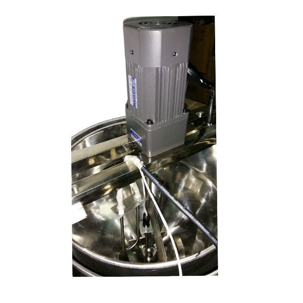 Máquina pneumática semi-automática de preenchimento de óleo líquido, pasta de óleo, molho de mel, shampoo com aquecedor e misturador