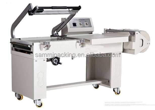 Novo projecto 2 em 1 L bar sealer máquina de corte de vedação tipo L e BS-A450 máquina de embalagem de túnel de encolhimento térmico