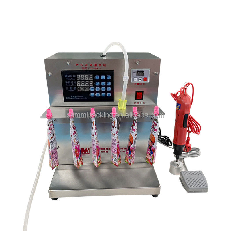 Máquina de embalagem de enchimento de líquido com sacola de 2000 ml
