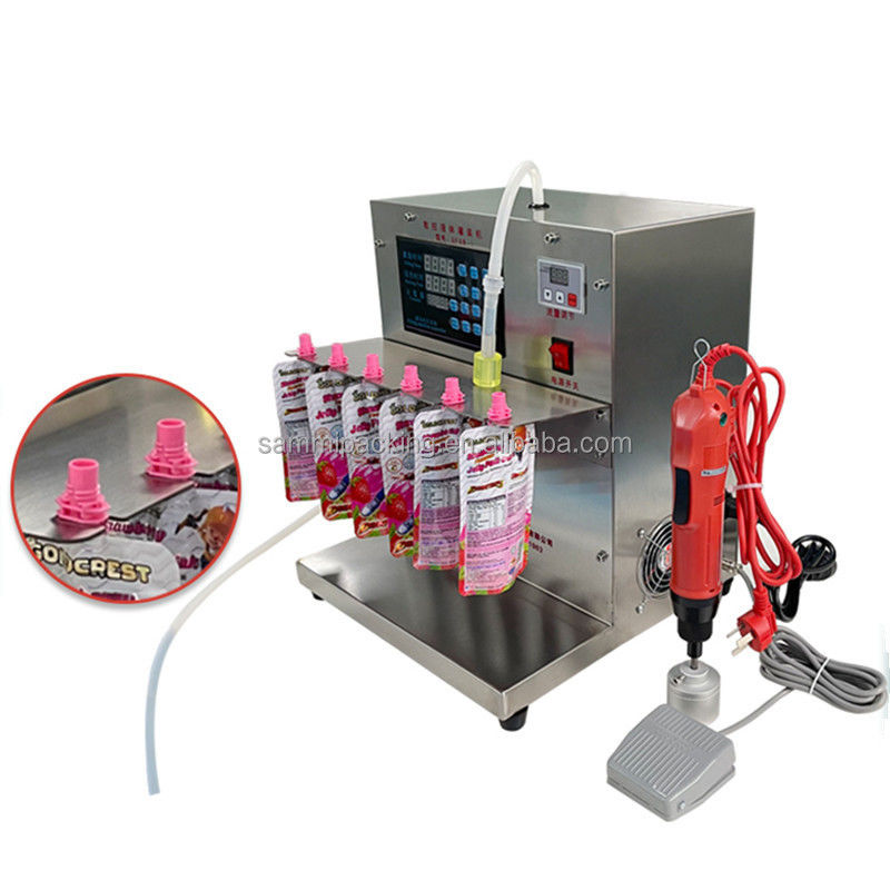 Máquina de embalagem de enchimento de líquido com sacola de 2000 ml