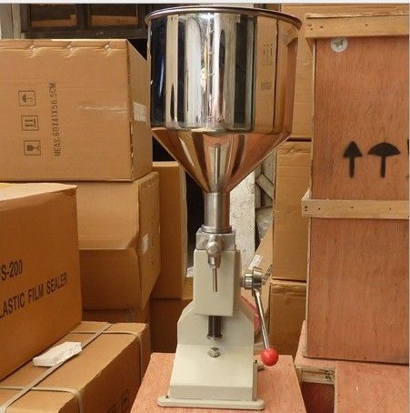 A03 Manual Máquina de enchimento de garrafas de creme de geleia pasta de suco pasta de dentes loção de mel óleo líquido máquina de enchimento