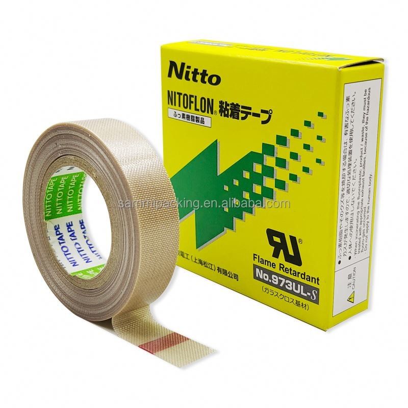 Nitto 973UL Nitto 903 fita de fibra de vidro PTFE fita de filme para vedação Nitto fita 0.13mm × 13mm × 10m 973UL-S