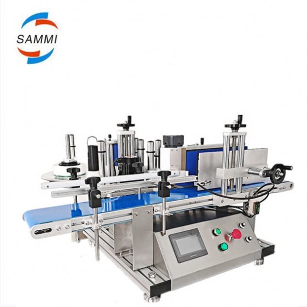 O preço mais baixo e venda quente máquina de rotulagem automática de mesa para garrafa redonda