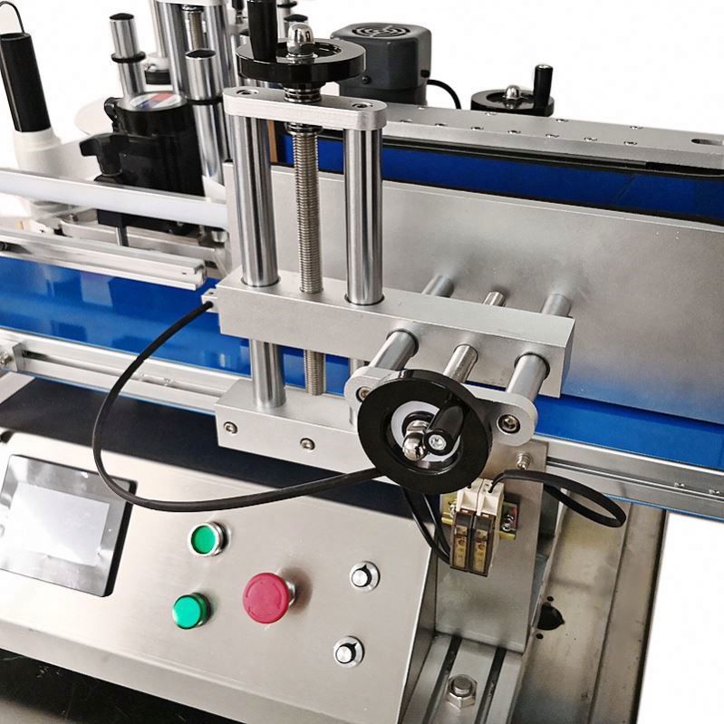 O preço mais baixo e venda quente máquina de rotulagem automática de mesa para garrafa redonda
