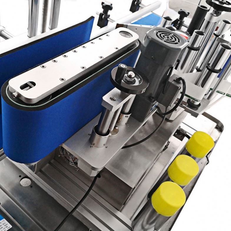 O preço mais baixo e venda quente máquina de rotulagem automática de mesa para garrafa redonda