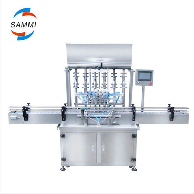 Máquina de produção automática garrafa de enchimento líquido tampa de rotulagem linha de enchimento de óleo de aço inoxidável máquina de óleo de lábio leite