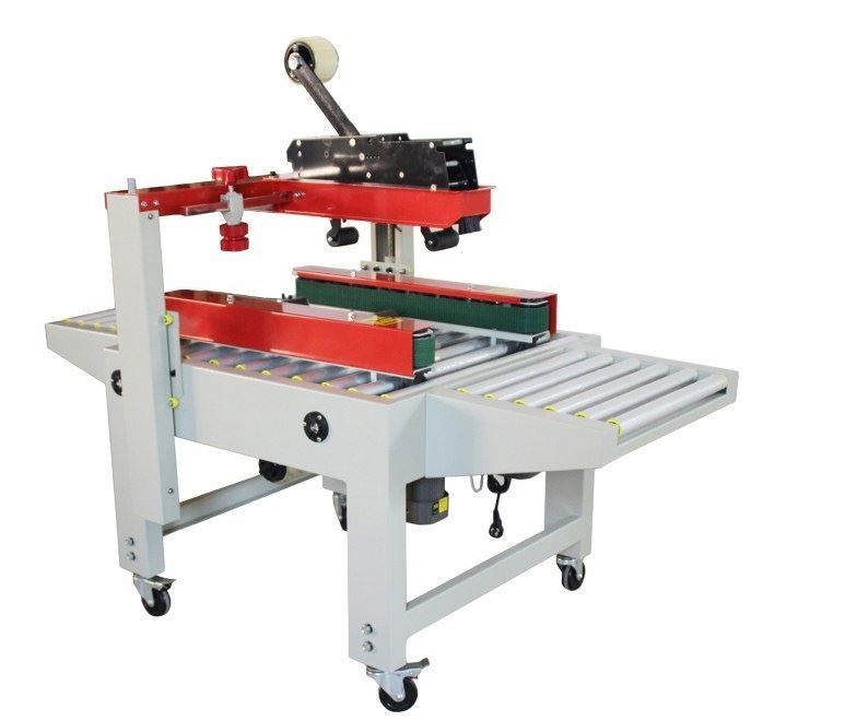 FXJ-6050 Up And Down Drive Belt Sealer de Cartão Com Máquina de Selamento de Cartão de fita