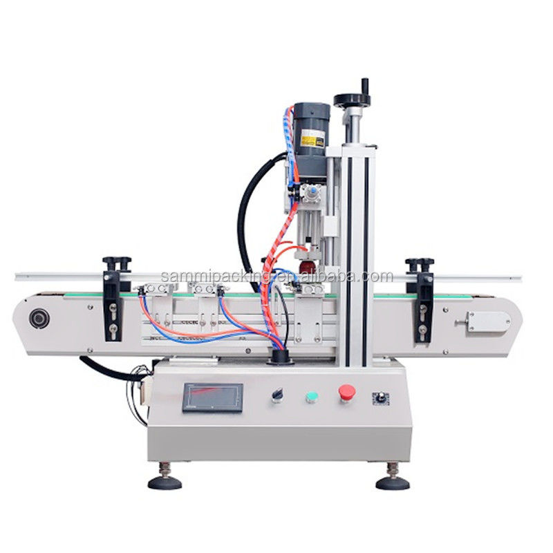 Máquina de fecho de garrafas semiautomática de aço inoxidável Tipo de escritório
