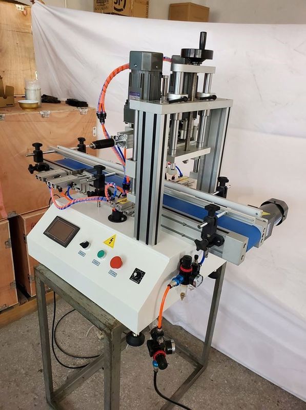 Máquina de fecho de garrafas semiautomática de aço inoxidável Tipo de escritório