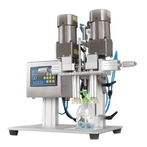 Novos produtos Máquina semiautomática de fecho de tampas para todo o tipo de tampas