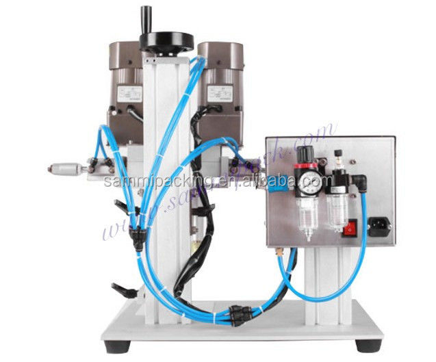 Novos produtos Máquina semiautomática de fecho de tampas para todo o tipo de tampas