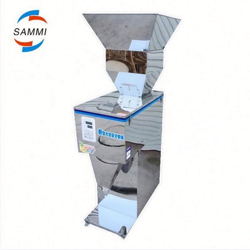 Máquina de pesagem de chá de vibração, preenchimento de pesagem semiautomático para sacos de chá de grãos de café