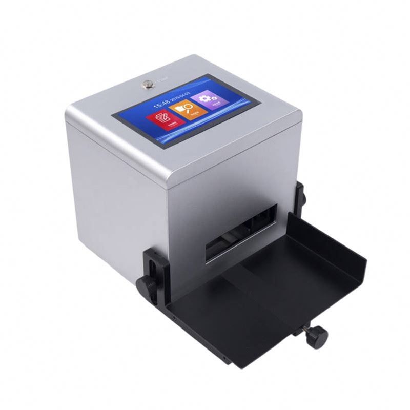 Impressora de Inkjet de código de data estática com tela de cores de 5 polegadas