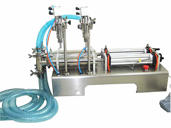 Máquina automática de enchimento de gel de chuveiro líquido viscoso de alta precisão / detergente líquido para roupa / sabão líquido
