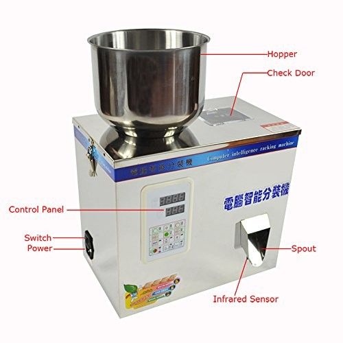 FZ-100 Máquina de enchimento de chá seco, pó, sementes, grãos pesando 2-100g