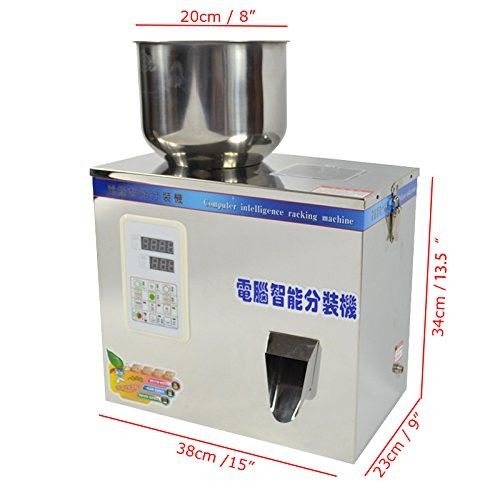 FZ-100 Máquina de enchimento de chá seco, pó, sementes, grãos pesando 2-100g