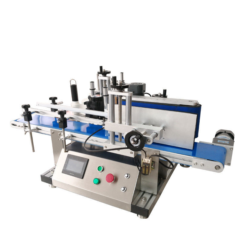 Máquina de rotulagem automática de garrafas redondas, aplicador de rótulos, latas de alimentos, rolo vertical de garrafas, autocolantes, rotulagem de rótulos