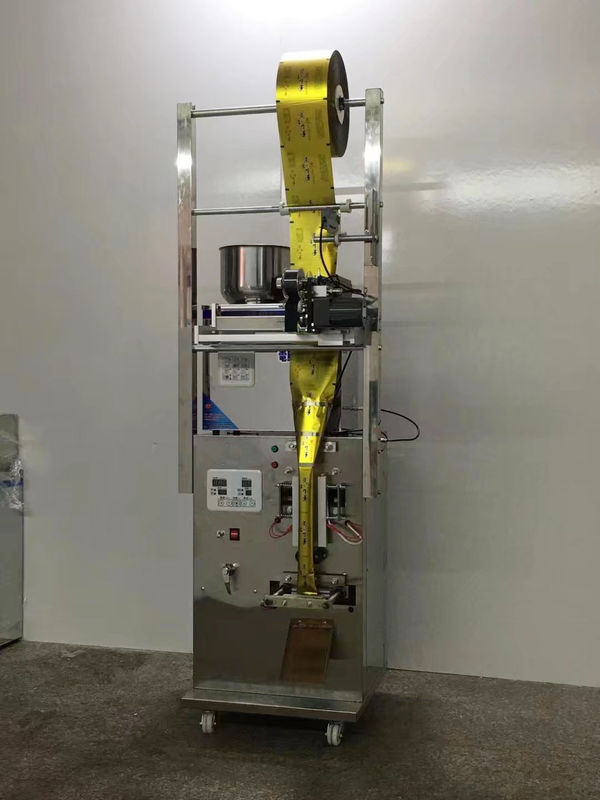 Máquina de embalagem de sacos de chá elétricos semiautomática de aço inoxidável e pó de enchimento com componentes de núcleo de motor confiáveis