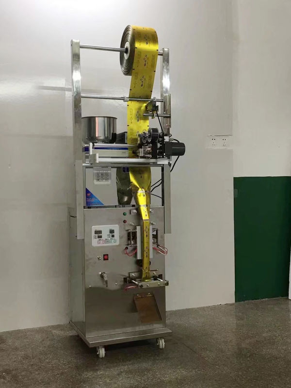 Máquina de embalagem de sacos de chá elétricos semiautomática de aço inoxidável e pó de enchimento com componentes de núcleo de motor confiáveis