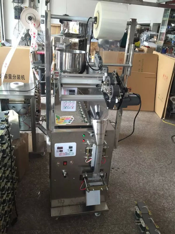 Máquina de embalagem de sacos de chá elétricos semiautomática de aço inoxidável e pó de enchimento com componentes de núcleo de motor confiáveis