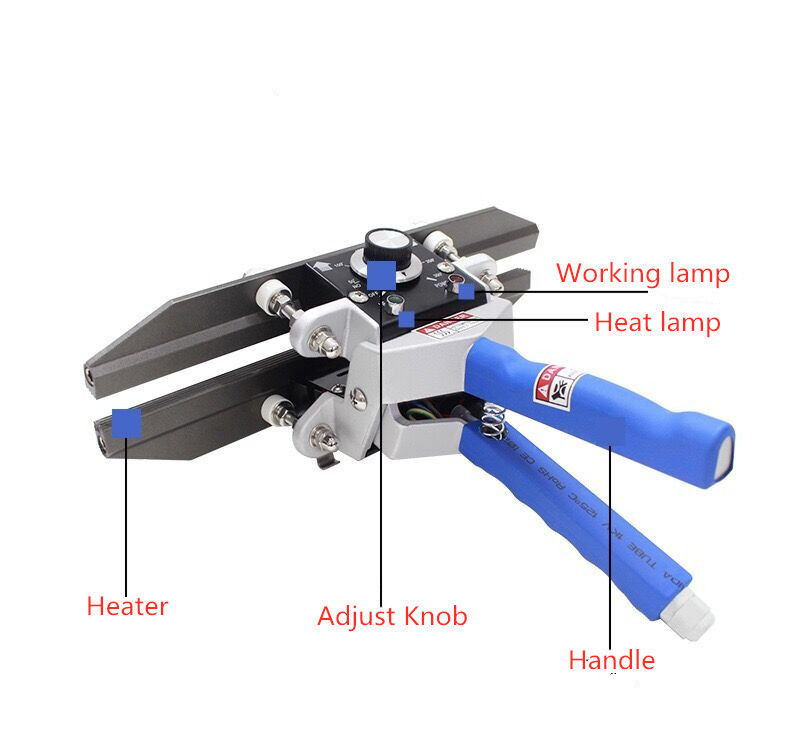 Máquina de vedação portátil para bolsas de papel 200mm 220V