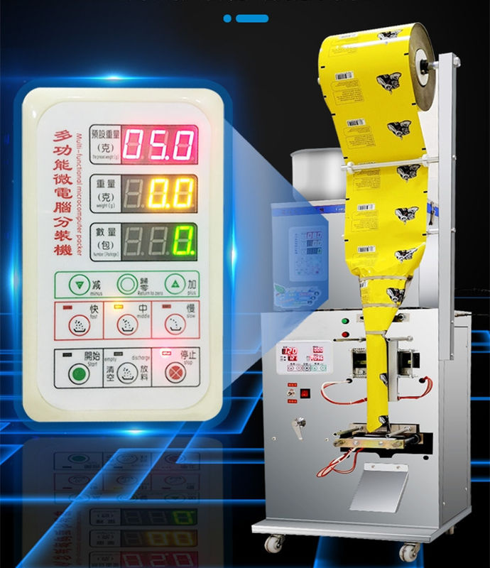 Máquina de enchimento automática de sacos pequenos de especiarias em pó Máquinas de embalagem multifunção