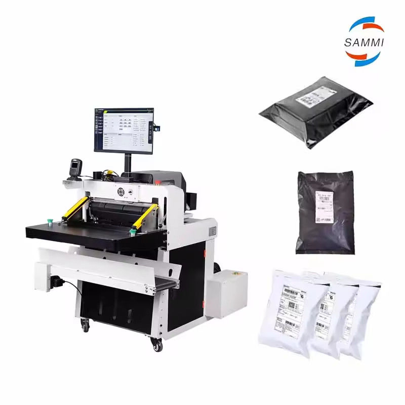 Máquina de embalagem de correio totalmente automática e ecológica Máquina de sacos de correio multifunção Máquina PLC