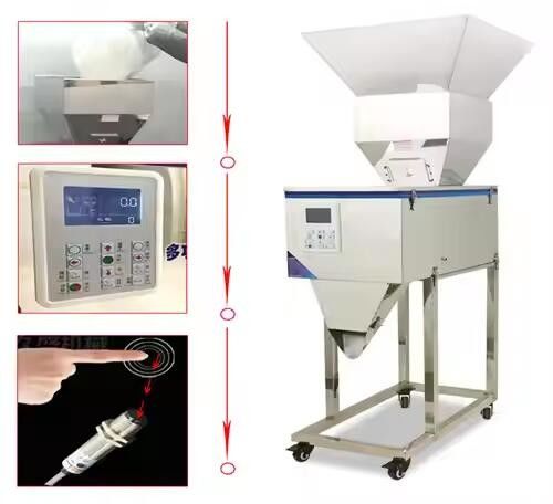 Máquina automática de 100-2500G Especiarias / Café / Detergente em Pó para Saquetes Sacos Cartões Sacos Para Água Chá Bebidas Arroz