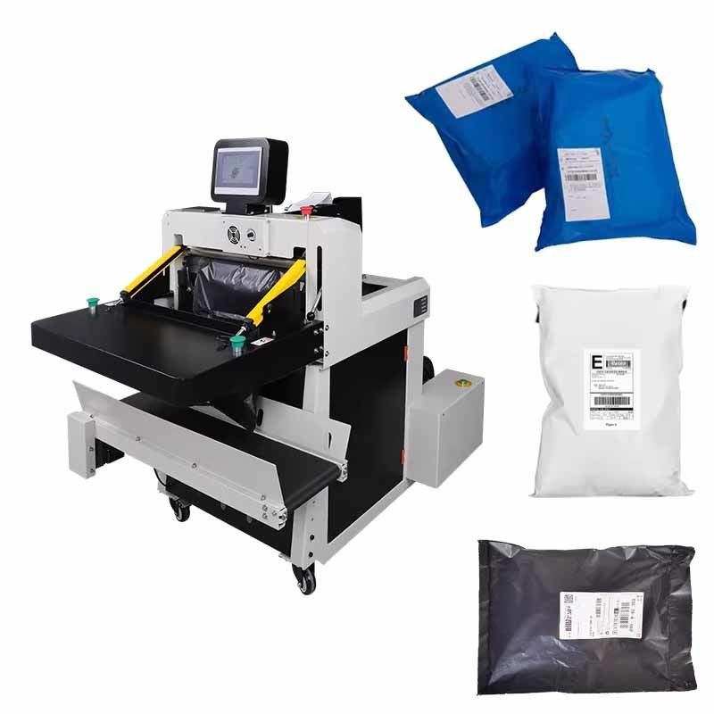 Máquina de embalagem de correio totalmente automática e ecológica Máquina de embalagem de mailer multifunção Máquina de bolsas de correio Motor PLC