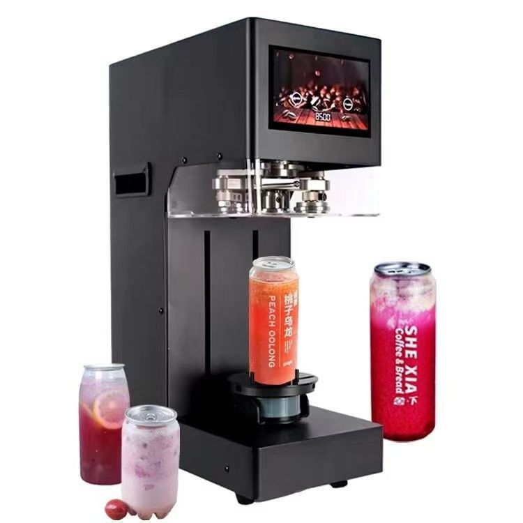 Máquina de vedação de garrafas e latas de PET mais popular