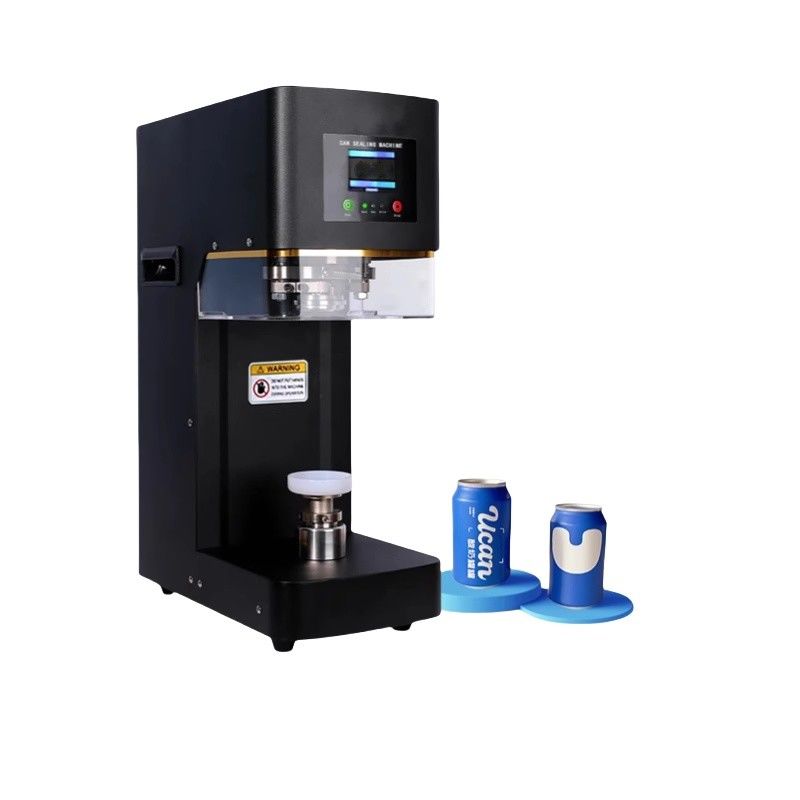Fabrica fabricante totalmente automática lata de lata de soda máquina de vedação de costura para bolha de chá lata de embalagem manual conduzido para papel