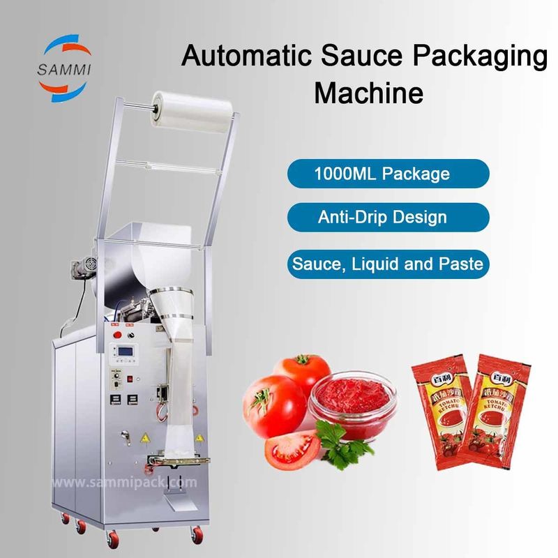 Preço por atacado de fábrica Chilli Tomato Molho Quente Pasta de Amendoim Ketchup Lácteos Líquidos máquina de embalagem