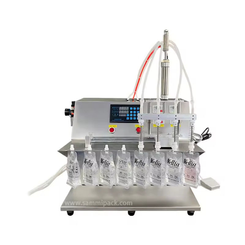 Máquina de Embalagem para Sachês com Bico de Mel de Alta Velocidade para Enchimento e Tampa SM-3500L
