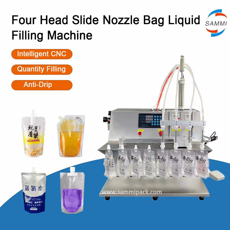 Máquina de Embalagem para Sachês com Bico de Mel de Alta Velocidade para Enchimento e Tampa SM-3500L
