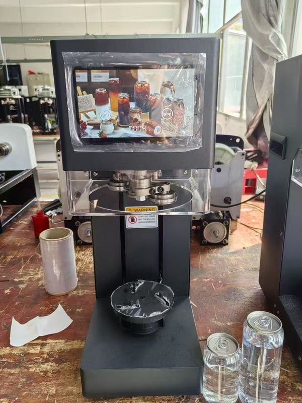 Máquina de vedação de garrafas e latas de PET mais popular