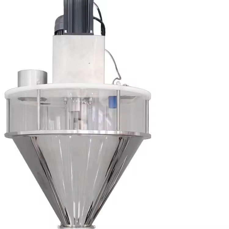Máquina de Enchimento de Pó Semiautomática Altamente Precisa para Pó, Farinha, Especiarias, Açúcar, Grânulos para Saco/Frasco