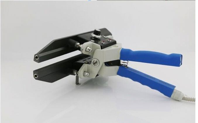 Máquina de vedação de sacos de plástico de pinça de mão