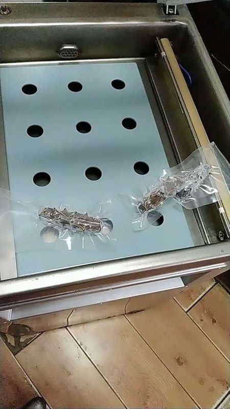 Máquina de vácuo vertical DZ-400 Máquinas de embalagem de alimentos para feijão ou arroz/ Máquina de embalagem de vácuo de formação