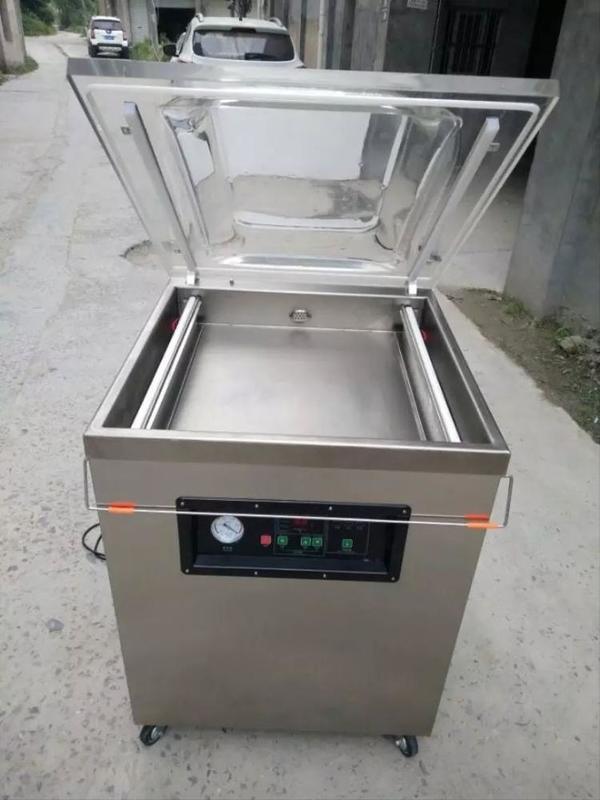 Máquina de vácuo vertical DZ-400 Máquinas de embalagem de alimentos para feijão ou arroz/ Máquina de embalagem de vácuo de formação