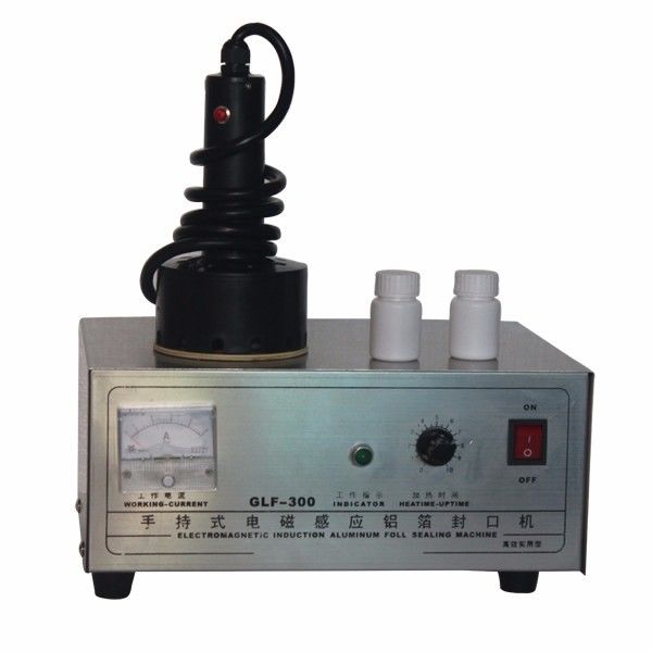 Nova Máquina de Selagem por Indução GLF-300 para Folha de Alumínio, Seladora de Rosca de Plástico, Seladora Portátil para Tampa de Garrafa Redonda