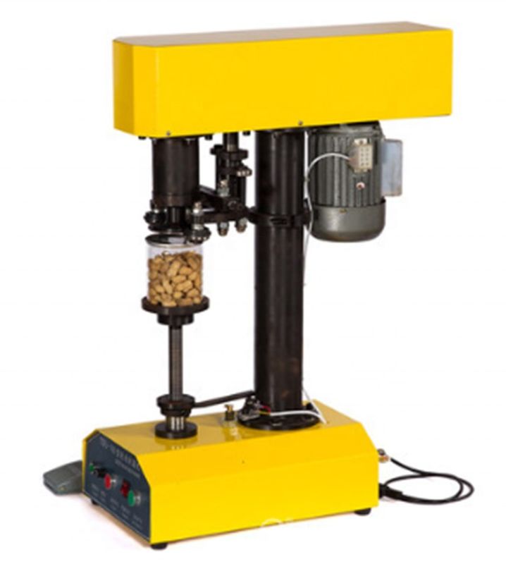 Máquina de Selagem de Latas de Alimentos TDFJ-160 para Venda Quente, Potes de Plástico, Recipientes, Tampas de Latas de Alumínio, Latas de Cerveja