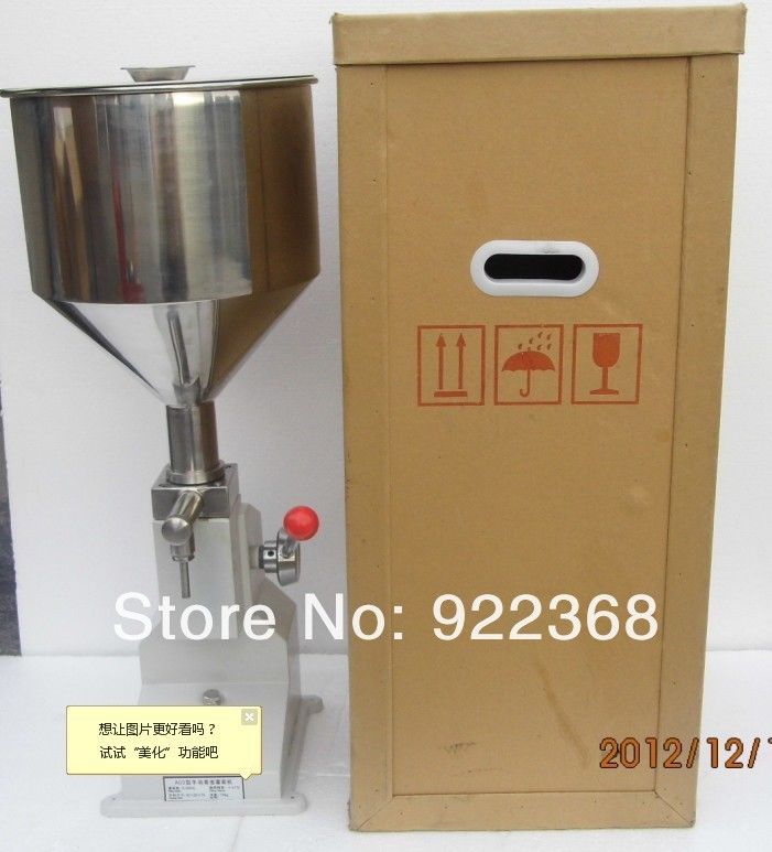 Nova Chegada Máquina de Enchimento de Líquidos de Creme de Grande Volume para 10-120ML