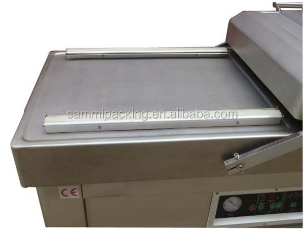 Máquina de Embalagem a Vácuo de Câmara Dupla DZ500/2SB para Frutos do Mar, carne, frango, tofu, peixe, amendoim