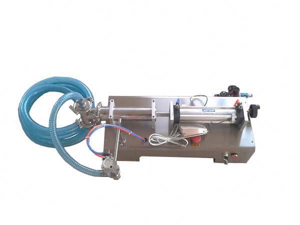 Máquina de Enchimento de Líquidos Semiautomática com Melhor Negócio, Enchimento de Óleo, Enchedora Pneumática de Pistão 10-100ml, 30-300ml, 100-1000ml
