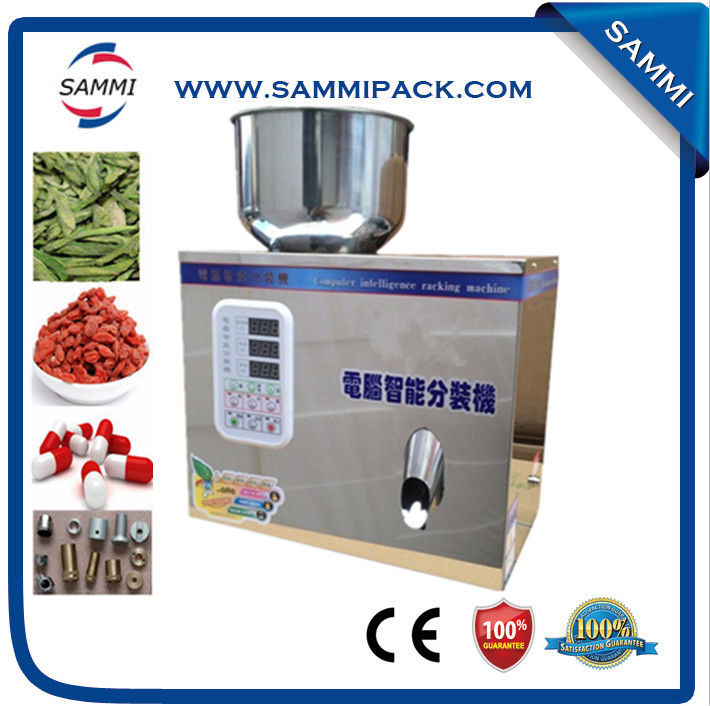 Venda a quente FZ-100 Máquina de enchimento de chá seco, pó, sementes, grãos pesando 2-100g