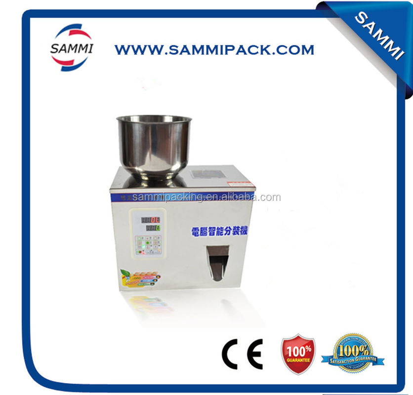 Venda a quente FZ-100 Máquina de enchimento de chá seco, pó, sementes, grãos pesando 2-100g