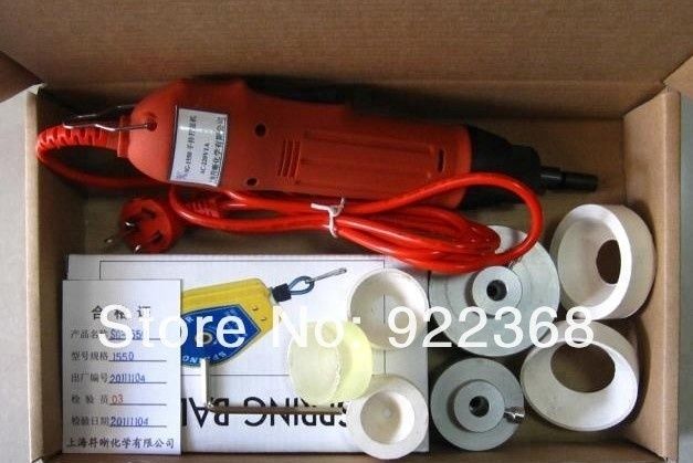 Máquina Elétrica Portátil de Rosquear Tampas para Frascos Chubby Gorilla com Duas Cabeças Extras