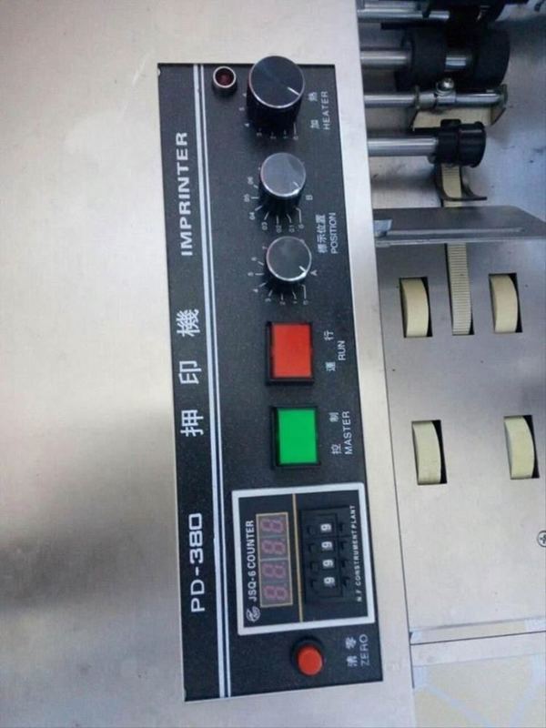 Máquina de Impressão de Código de Lote e Relevo MY-380 para Impressão em Papel de Rótulo