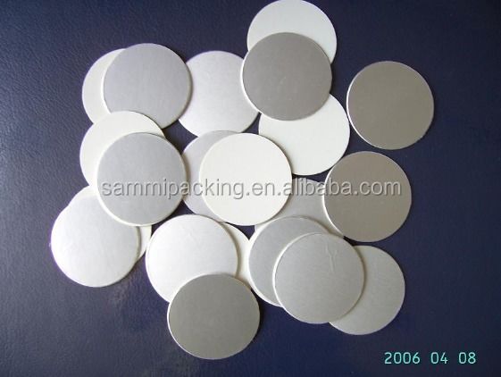 5000PCS/LOTE Folha de Alumínio para Máquina de Selagem por Indução/ Forros de Folha de Alumínio para Tampa de Garrafa