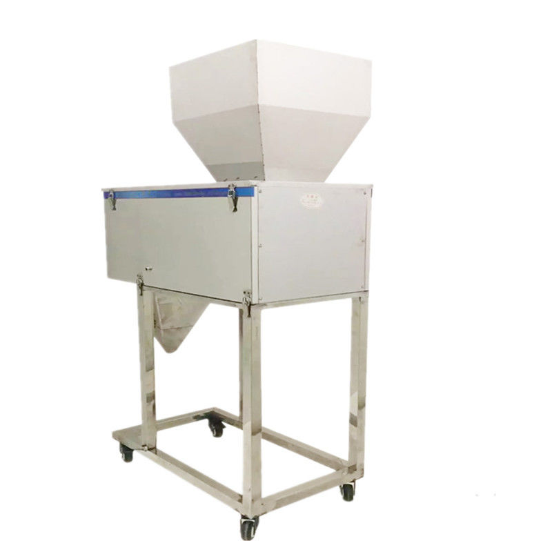 Máquina Automática Semi-Automática de Enchimento de Grãos Granulados para Trigo, Açúcar, Feijão, Arroz com Motor Central de Funil Grande para Aplicação em Bebidas